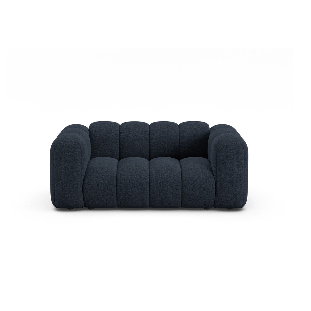 Tamno plava sofa od šenila 170 cm Lupine – Micadoni