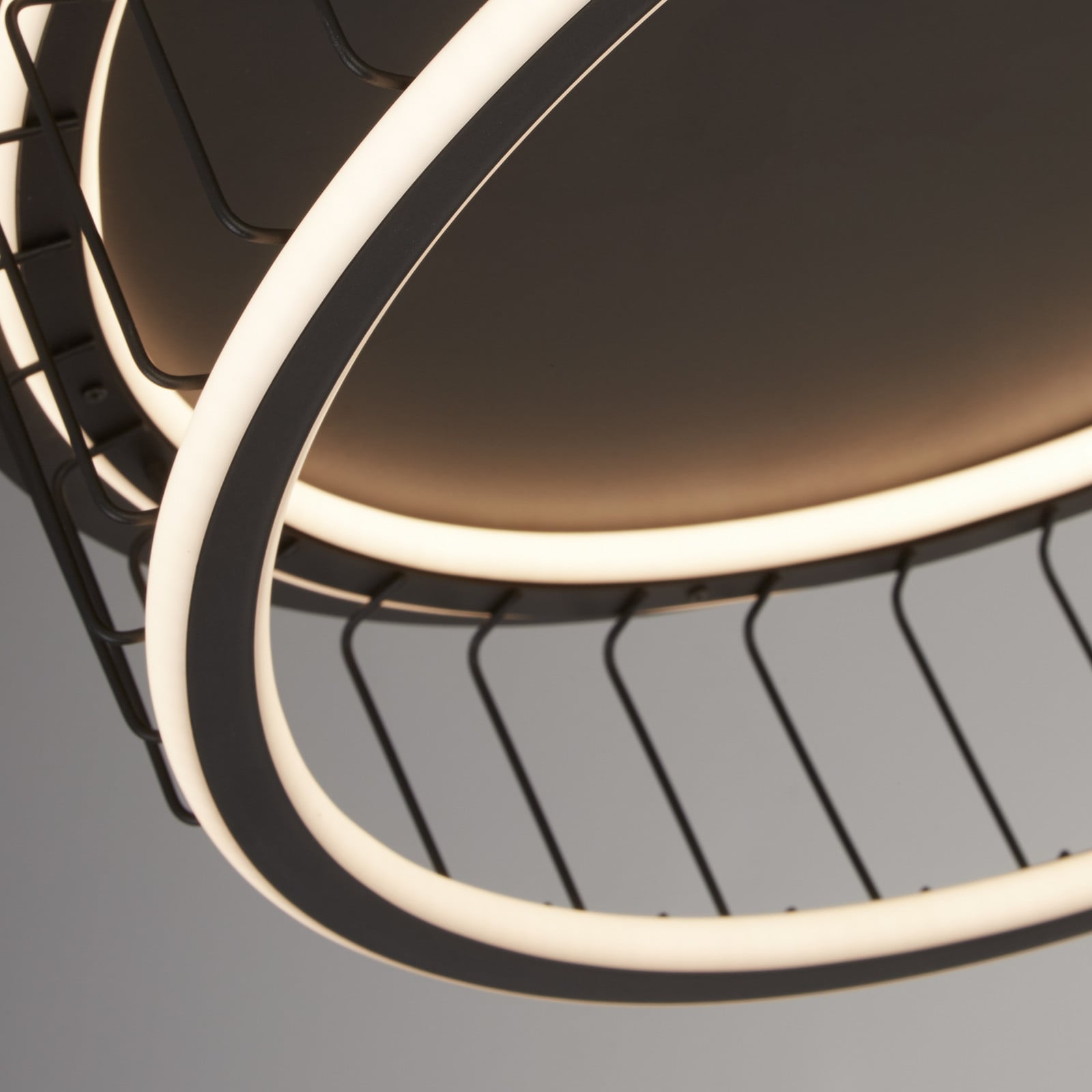 LED stropna svjetiljka Cage Ø 60cm