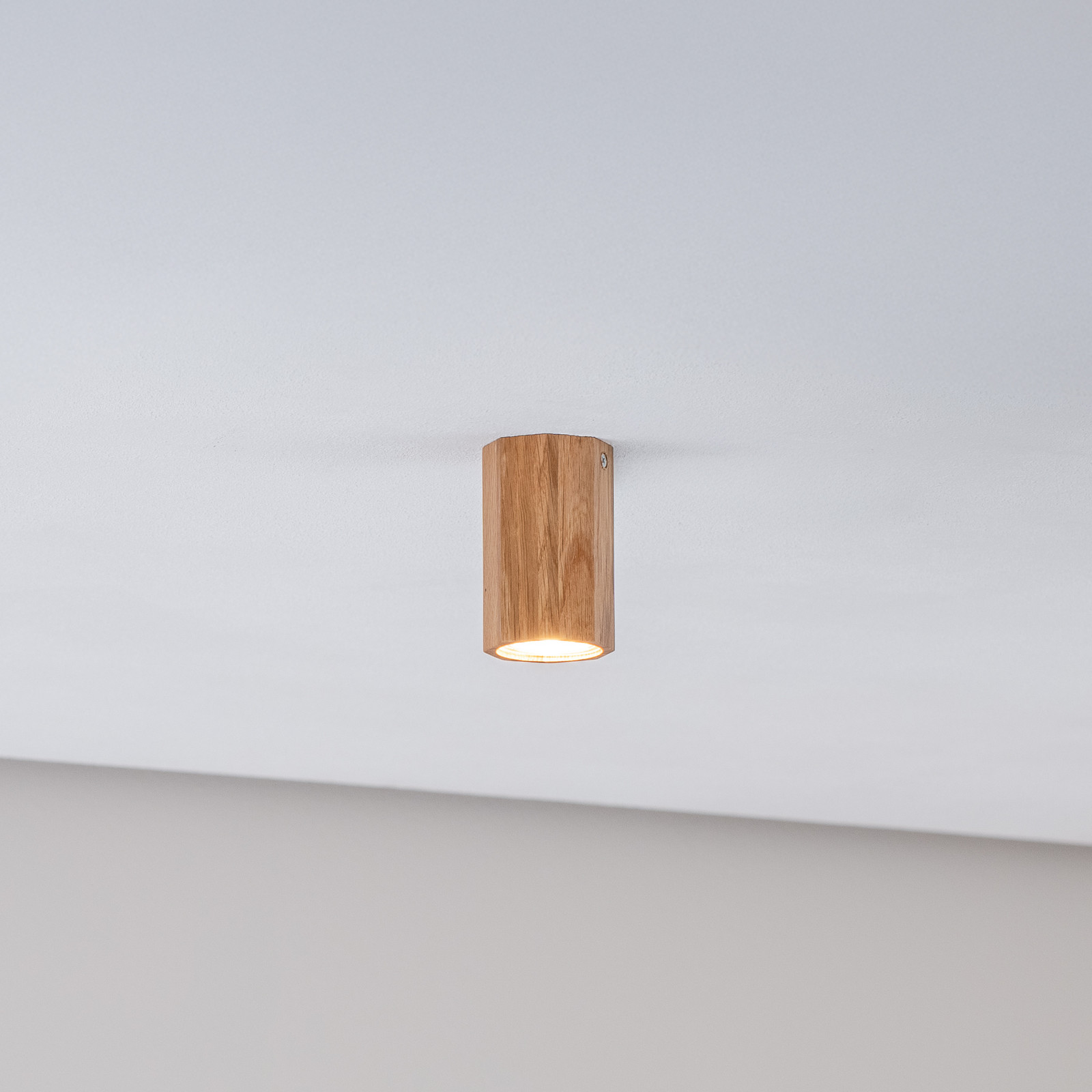 Envostar Peach Puff stropna svjetiljka osmerokut visine 10 cm