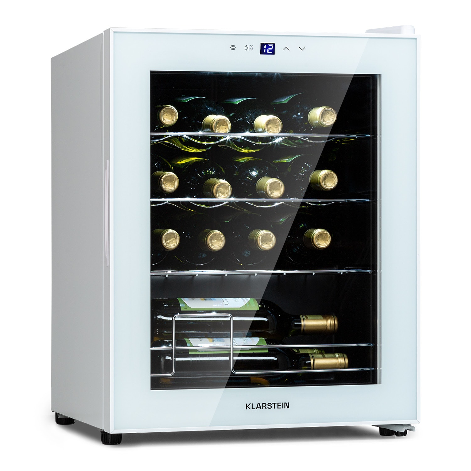 Klarstein Shiraz 16 Quartz, vinoteka, 42l, touch control panel, 160 W, 5-18°C