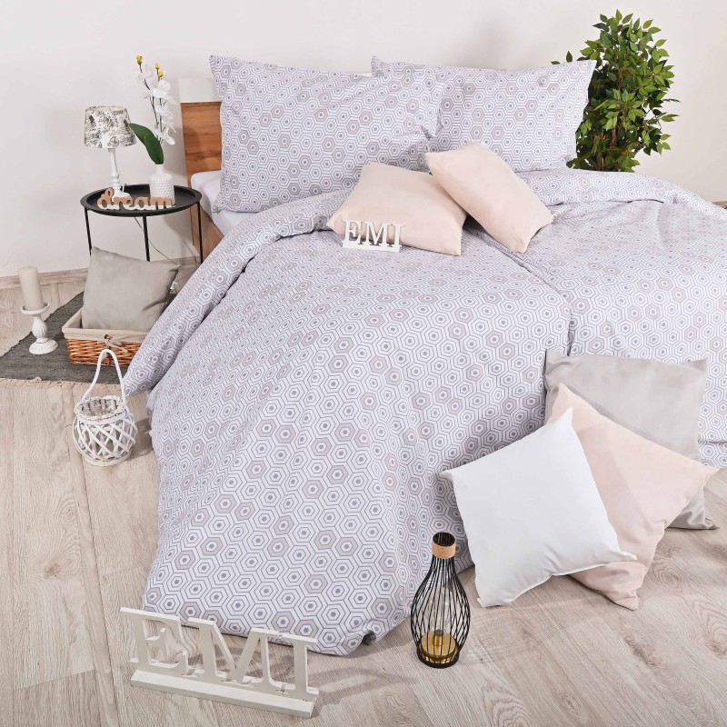 Pamučna posteljina Wilson EMI, Standardni krevet za jednu osobu uključuje 1x 140x200 + 1x 70x90