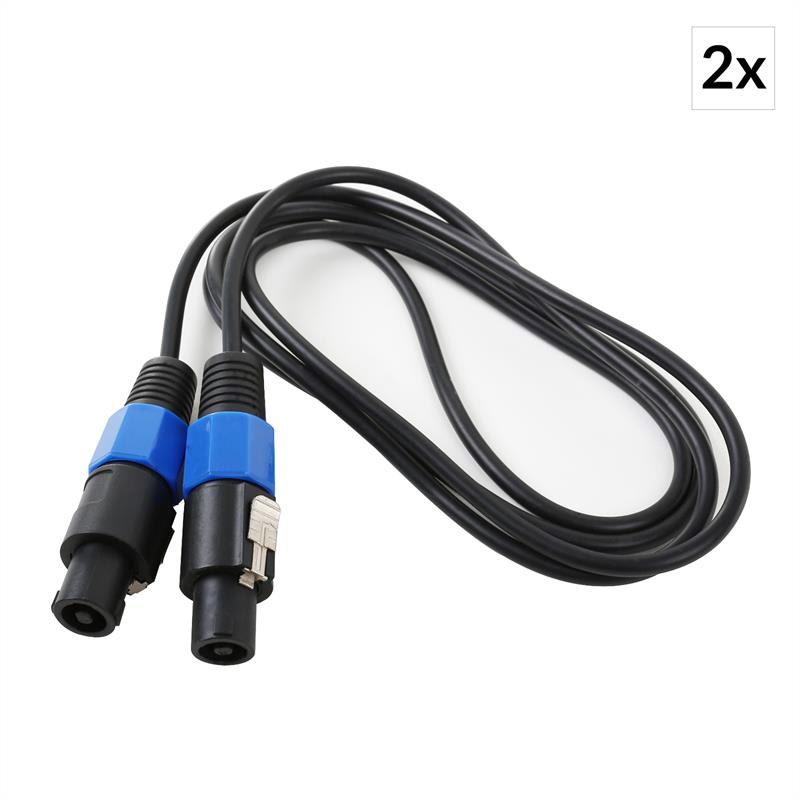 FrontStage PA kabel, set od 2, 2m zaštite od uvijanja