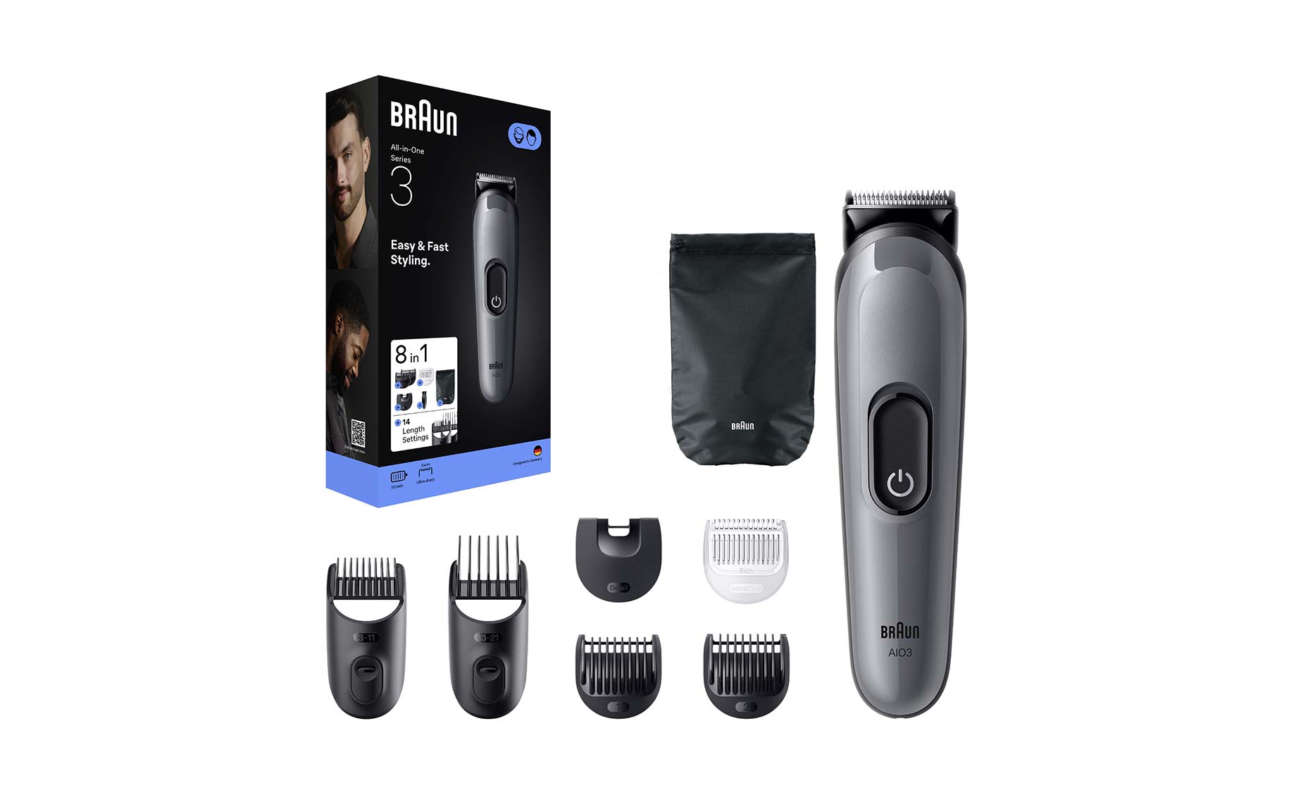 Braun ALL IN ONE SERIES 3 3540 8u1 šišač za kosu