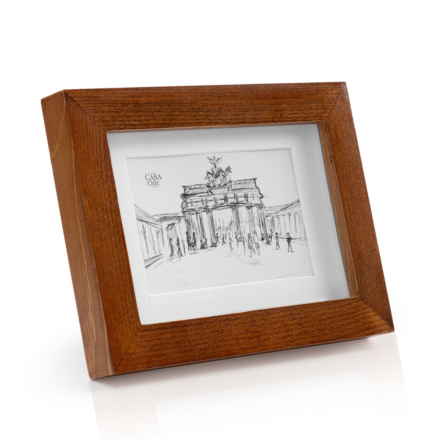 Casa Chic Kenton, okvir za slike, pravokutni, 14 x 9 cm, nosač, staklo