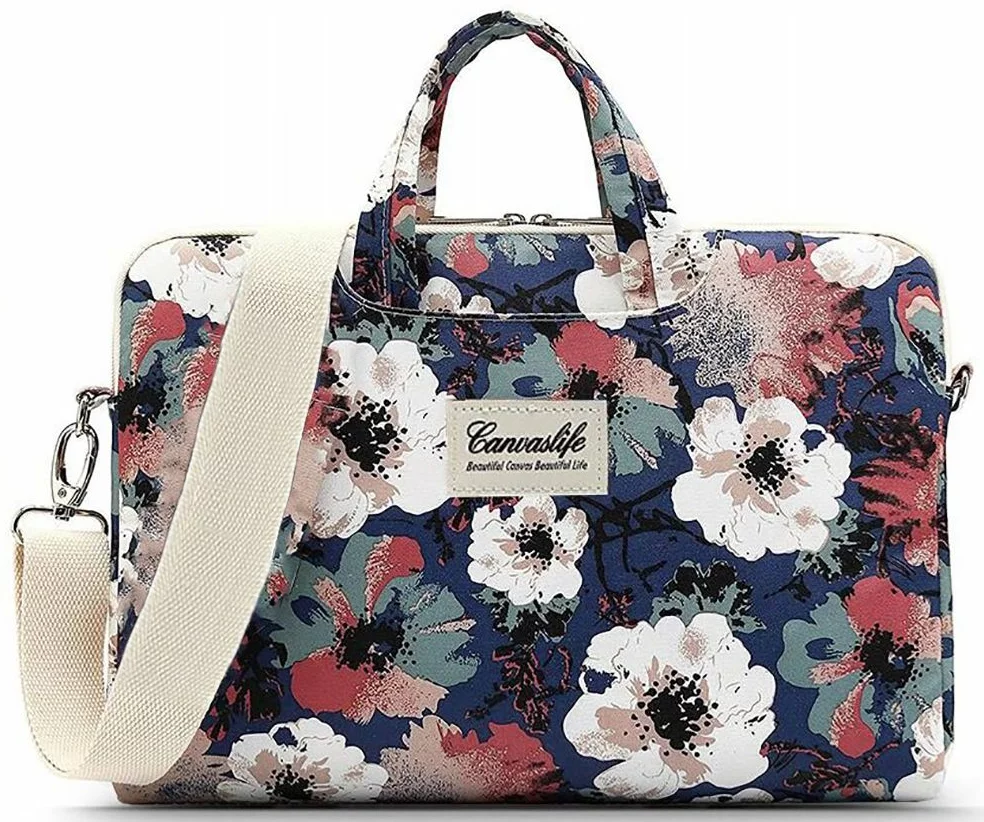 Canvaslife - briefcase macbook pro 15 blue camellia
