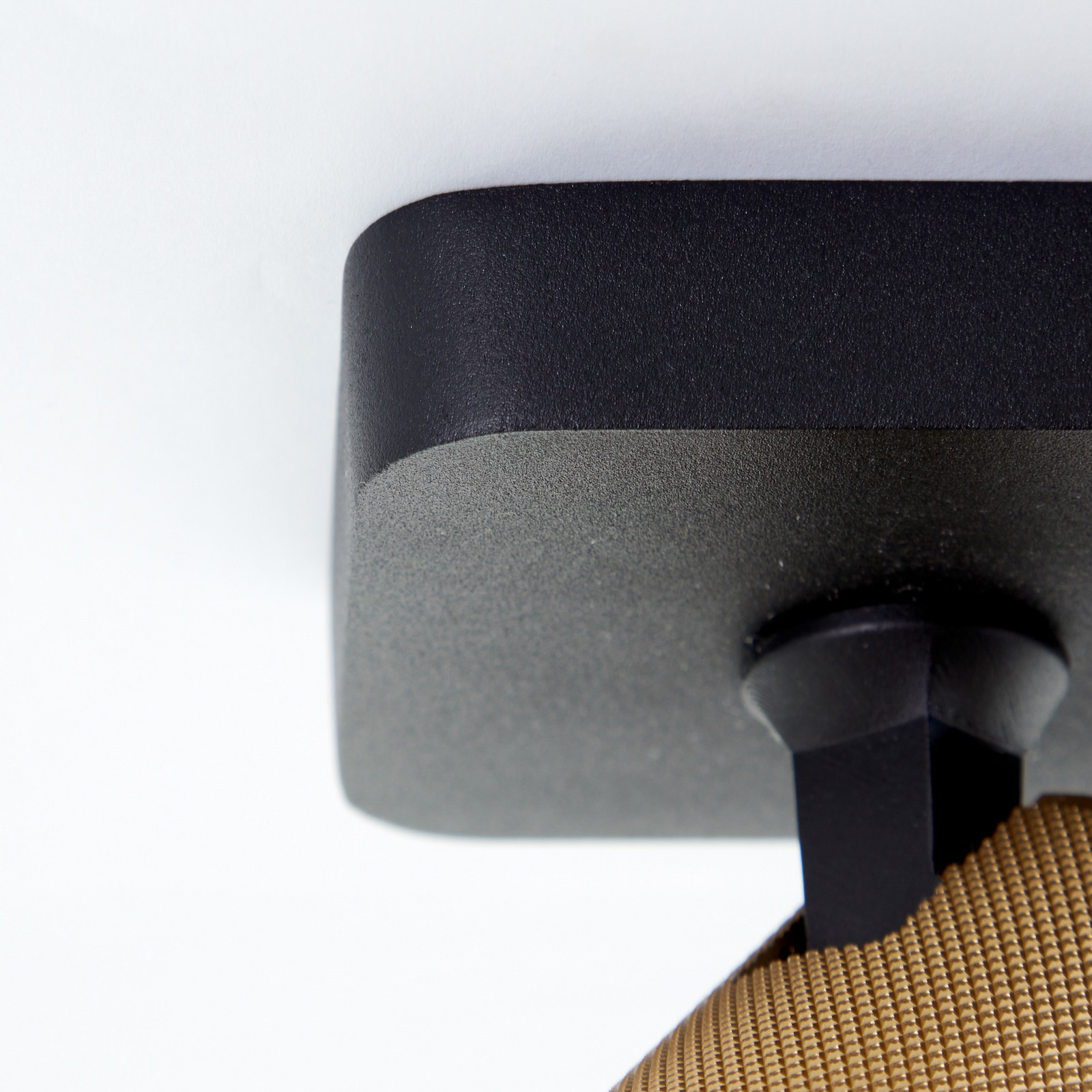 Zidni reflektor Marty pijesak/zlato/crna 2 žarulje