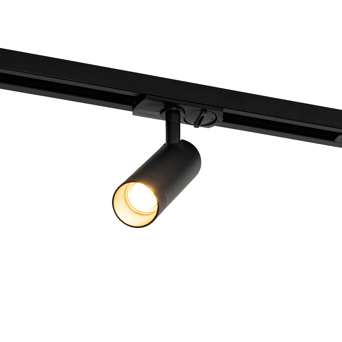Moderni sustav tračnih svjetiljki s 5 reflektora crni 1-fazni GU10 35mm - Iconic Jeana Luxe