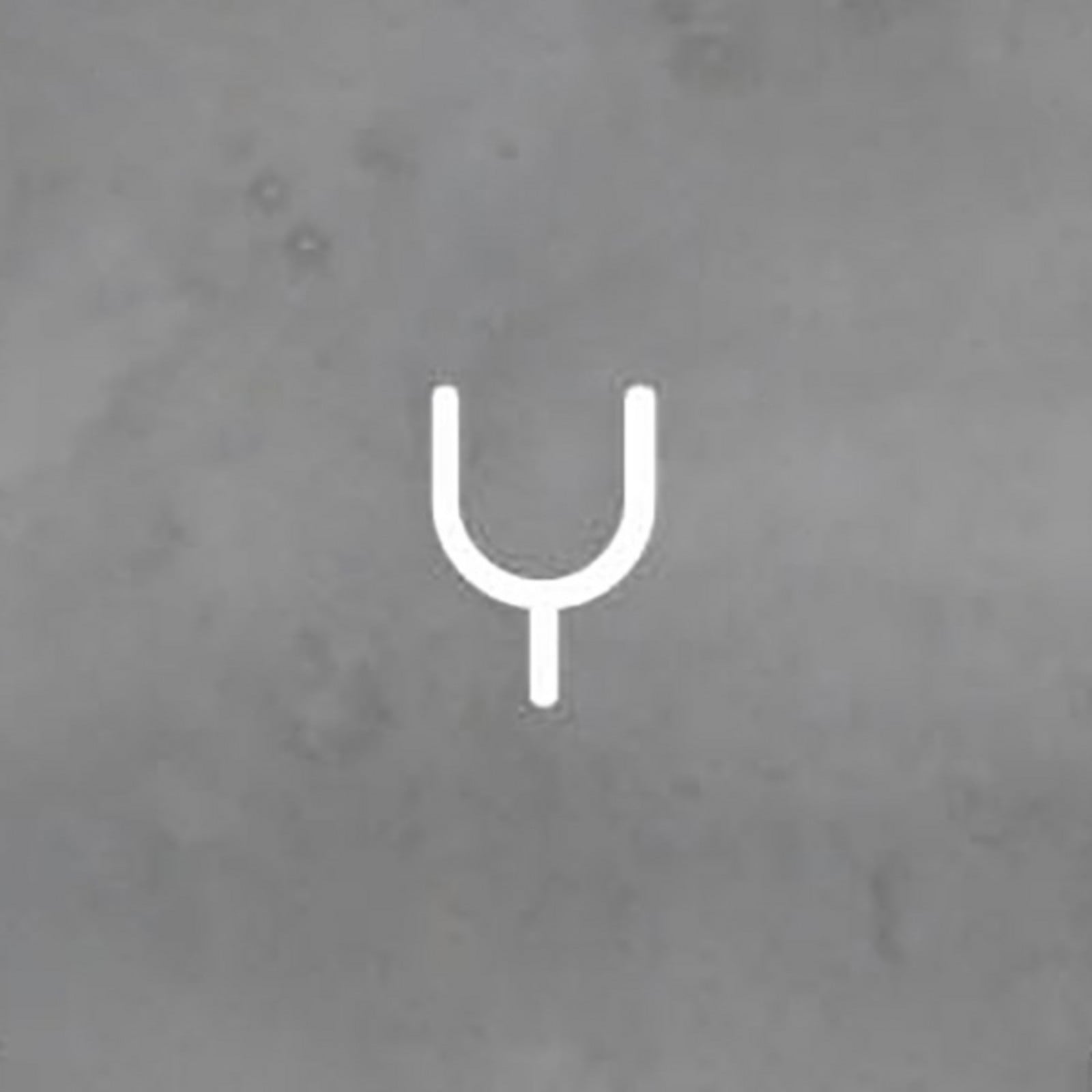 Artemidska abeceda svjetlosnog zida Veliko slovo Y