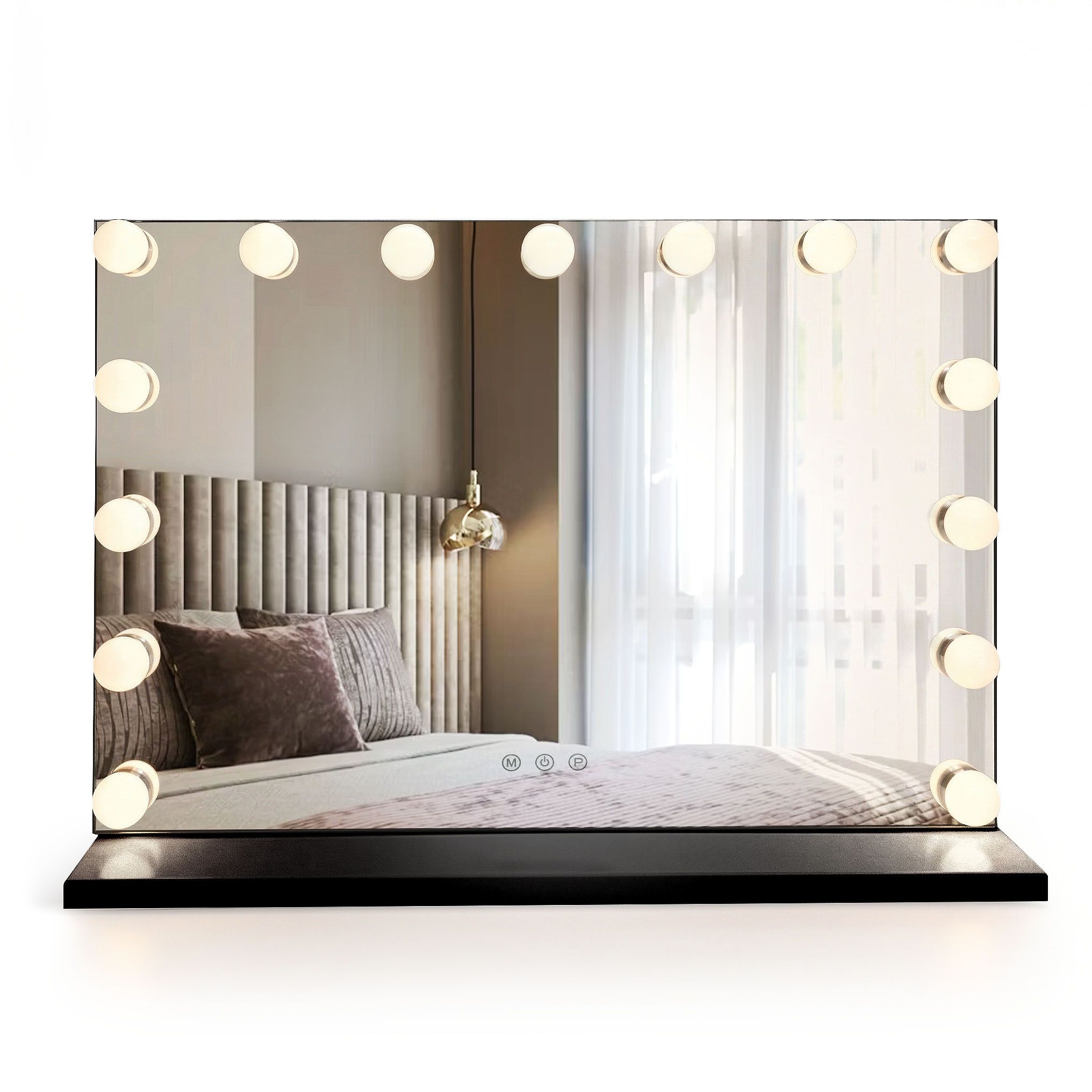 Ogledalo LED HOLLYWOOD Black