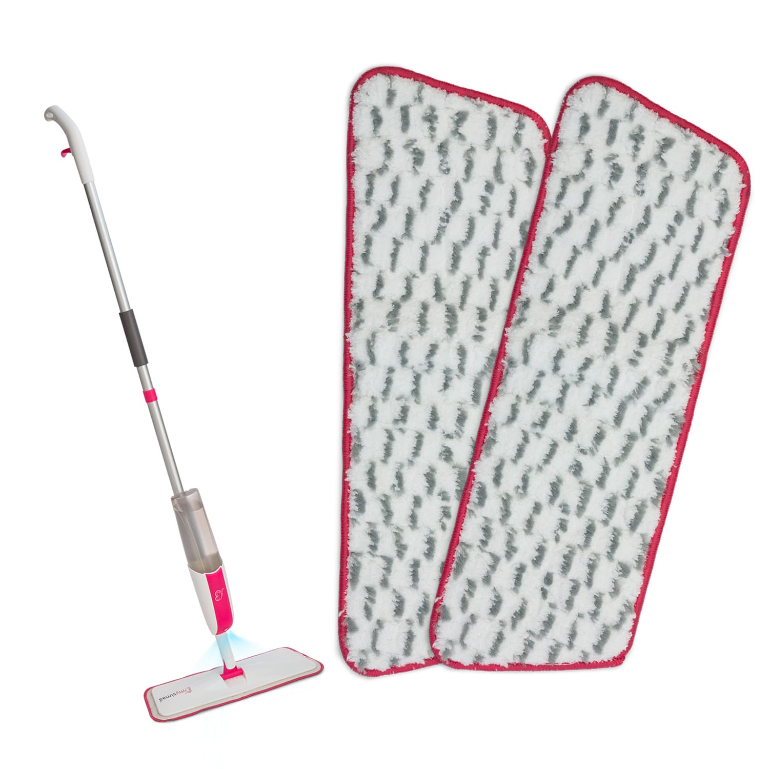 MySimaa by blumfeldt Glisten Pad, navlaka za pranje, mikrofibra, 40 x 12 cm, dvostruko pakiranje