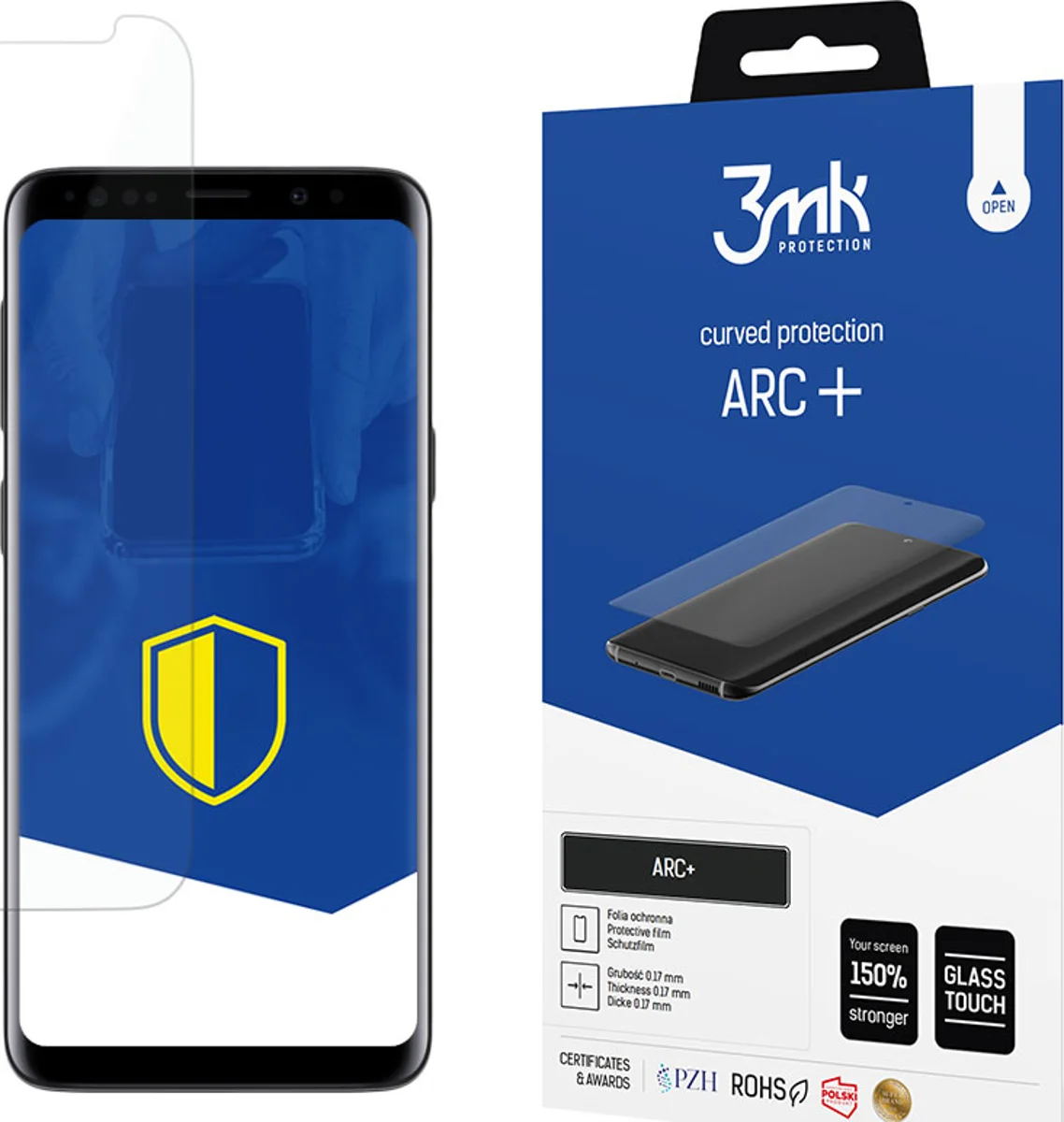 Zaštitna folija 3MK Samsung Galaxy S9 - 3mk ARC Special Edition