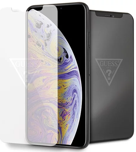 Zaštitno staklo Guess glass hartowane GUTGMI65TR iPhone Xs Max Invisible Logo (GUTGMI65TR)