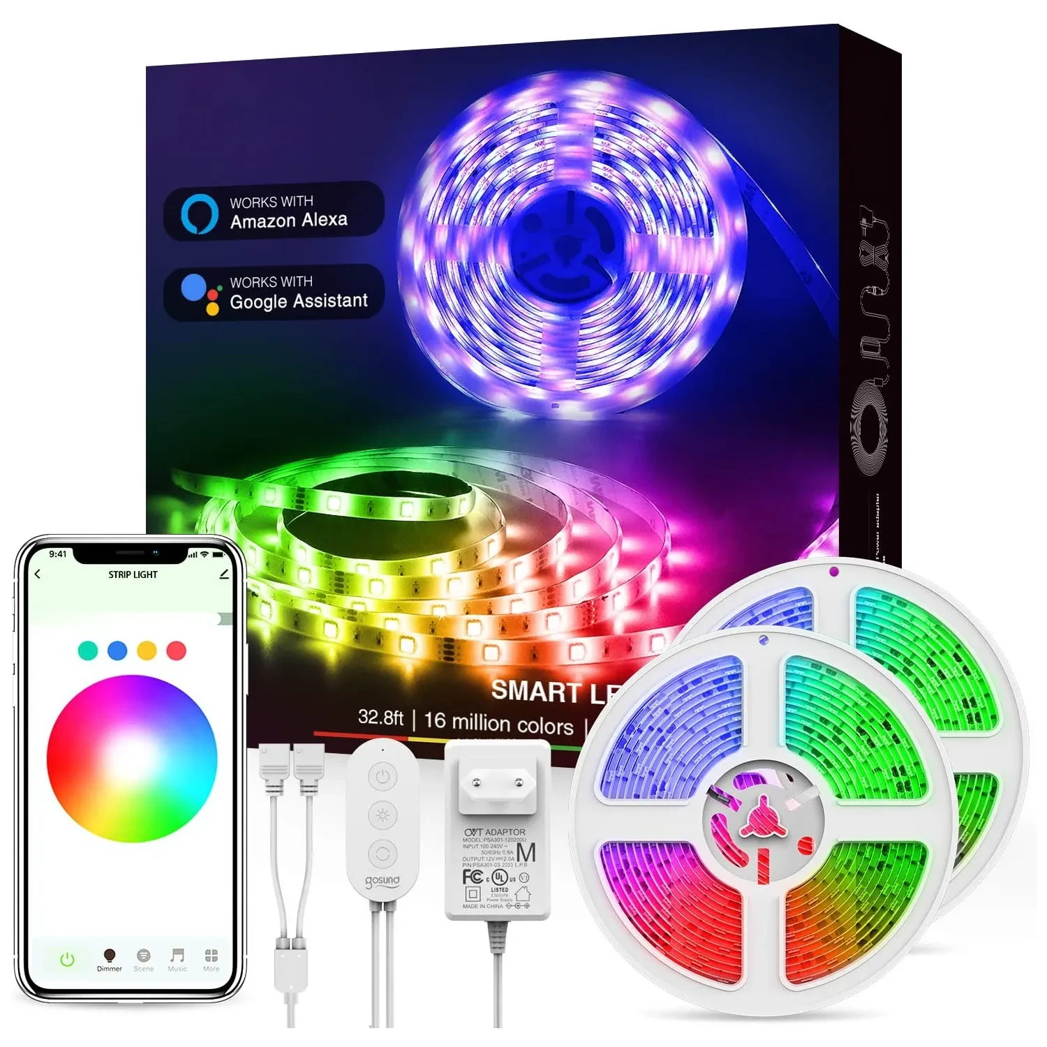 Pametna WiFi LED traka - 2x5m