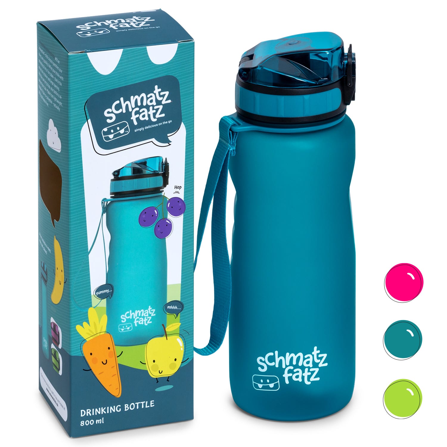 Klarstein Wakaba, boca za piće, 800 ml, Tritan, bez BPA