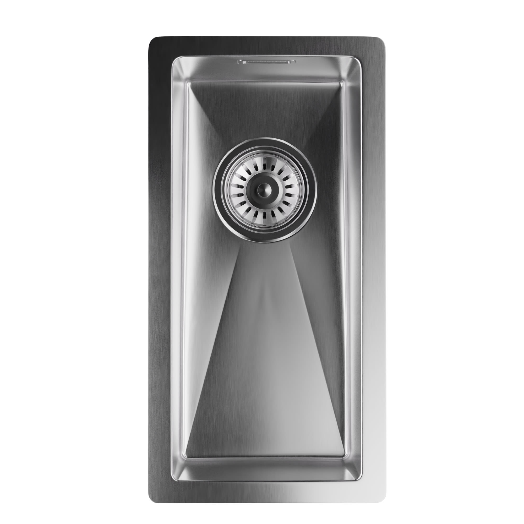 Klarstein TitanSteel kuhinjski sudoper 45 x 23 cm (DxŠ) s površinom otpornom na hrđu, ogrebotine i toplinu