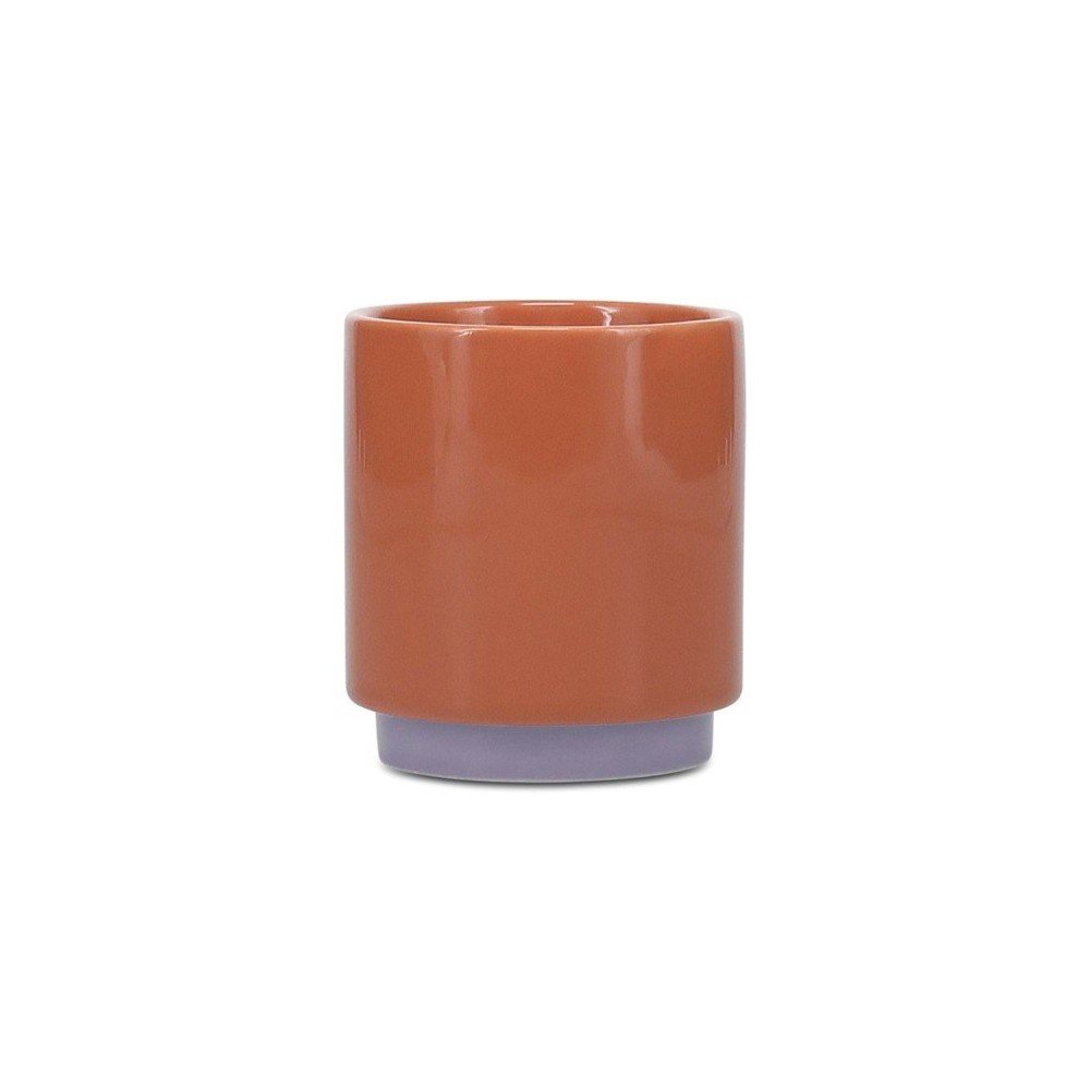Narančasta/ljubičasta šalica od kamenine 270 ml Duo – ONA