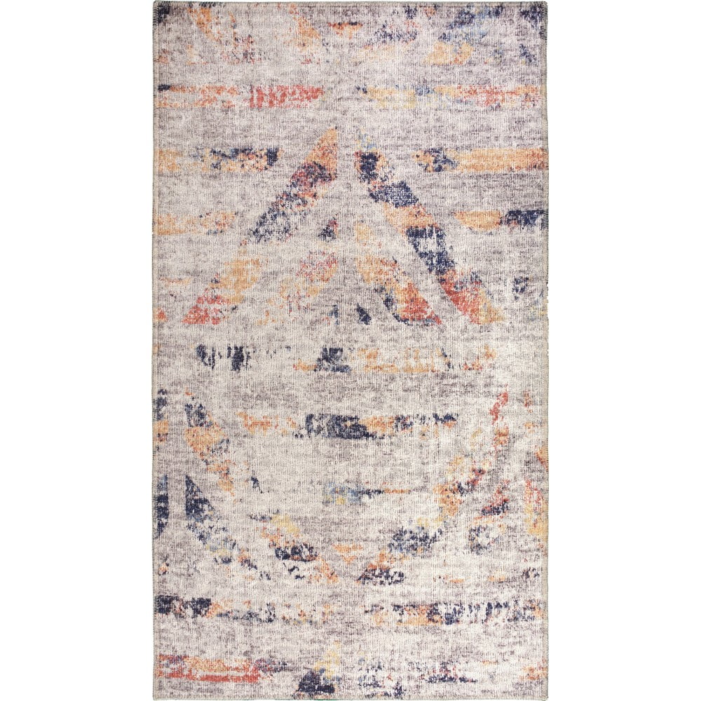 Bijelo-bež periva stazae 200x80 cm - Vitaus