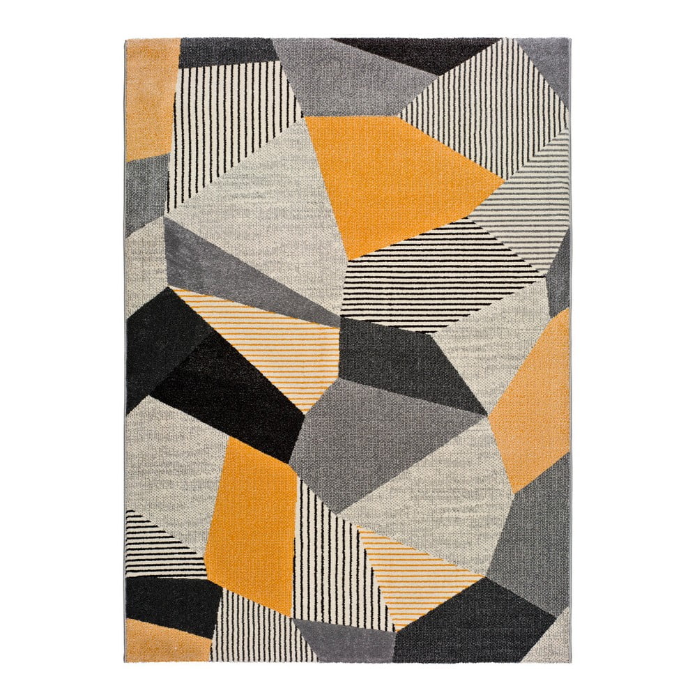 Narančasto-sivi tepih Universal Gladys Sarro, 60 x 120 cm