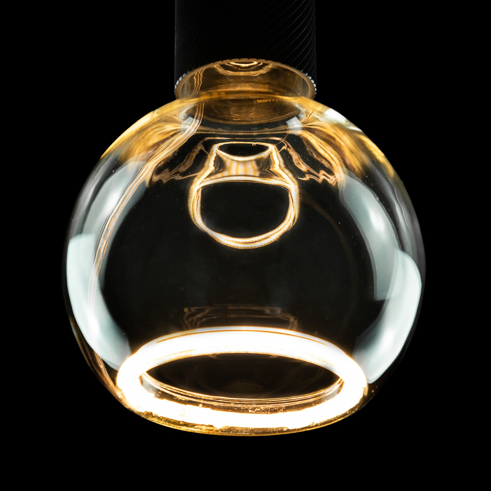 SEGULA LED lebdeća G125 E27 6.2W prozirna ambijentalna dim