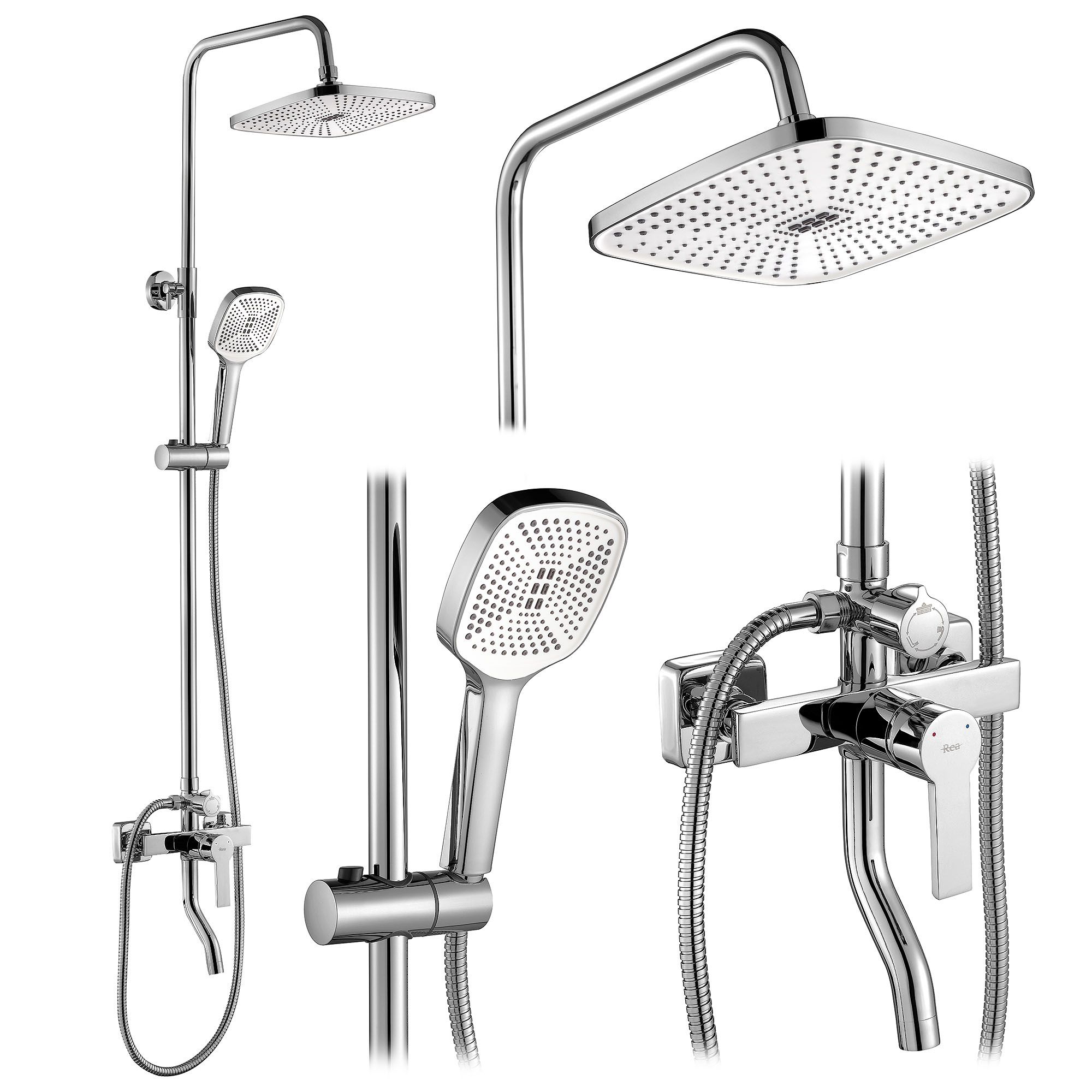 Tuš set MY2021-77C REA ARGUS CHROME