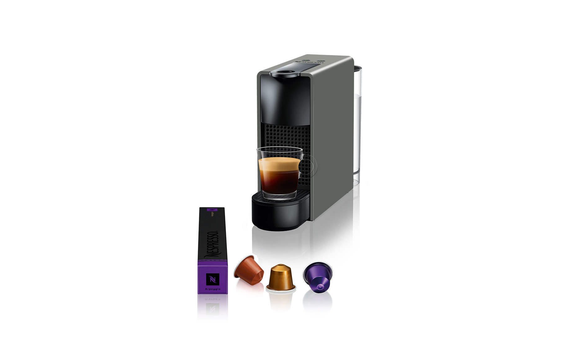 Nespresso Essenza Mini Grey aparat za kavu, sivi