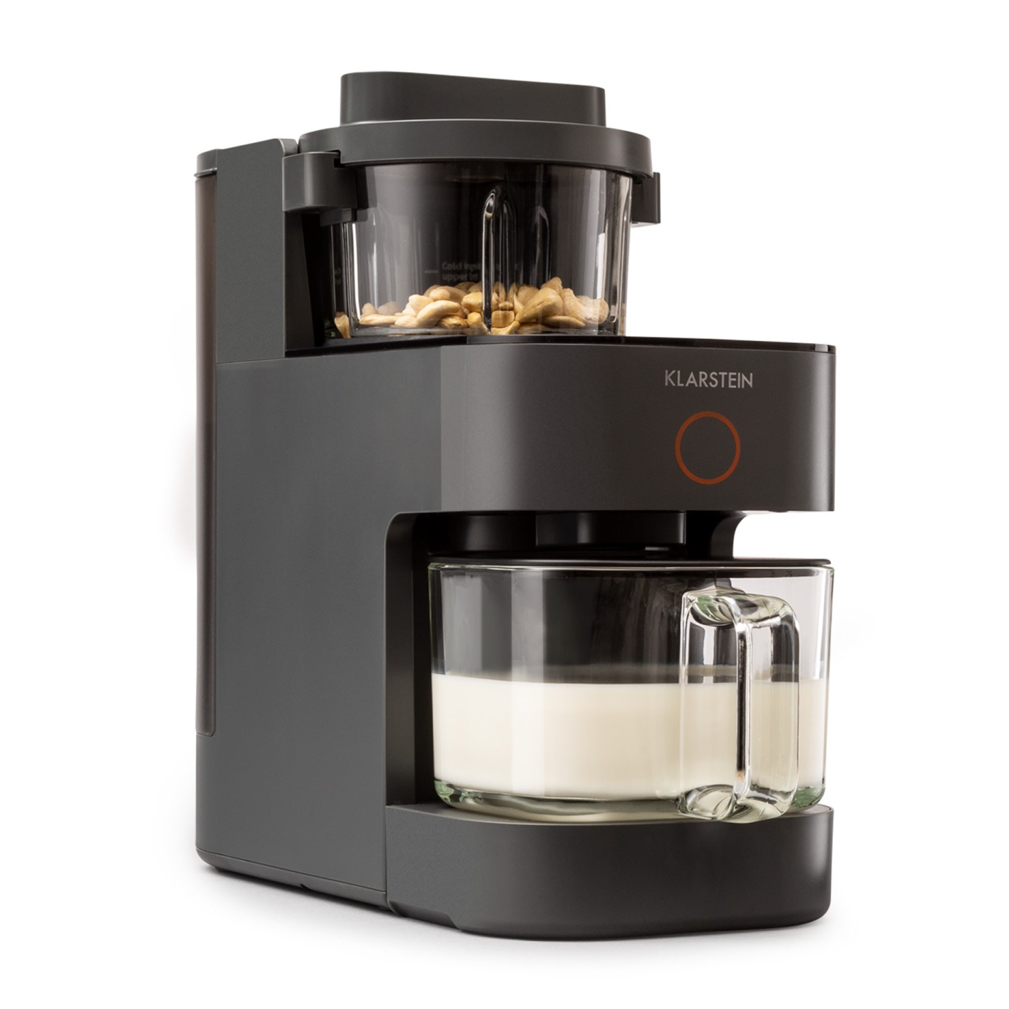 Klarstein Marcia, aparat za biljno mlijeko, 300 - 1200 ml, 360 °, dodirni, uklonjivi spremnik za vodu