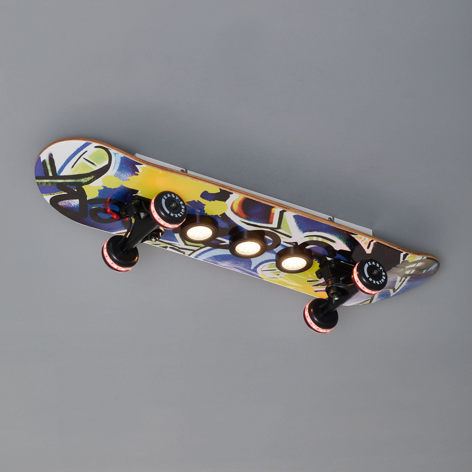 Skateboard LED stropno svjetlo Easy Cruiser Graffiti