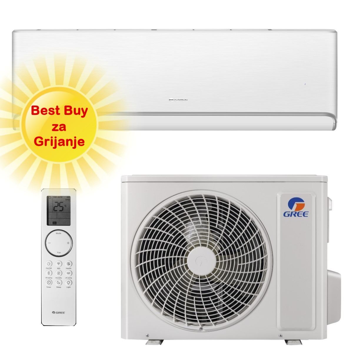 Gree Klima Uređaj 5,3Kw Gwh18Avdxe
