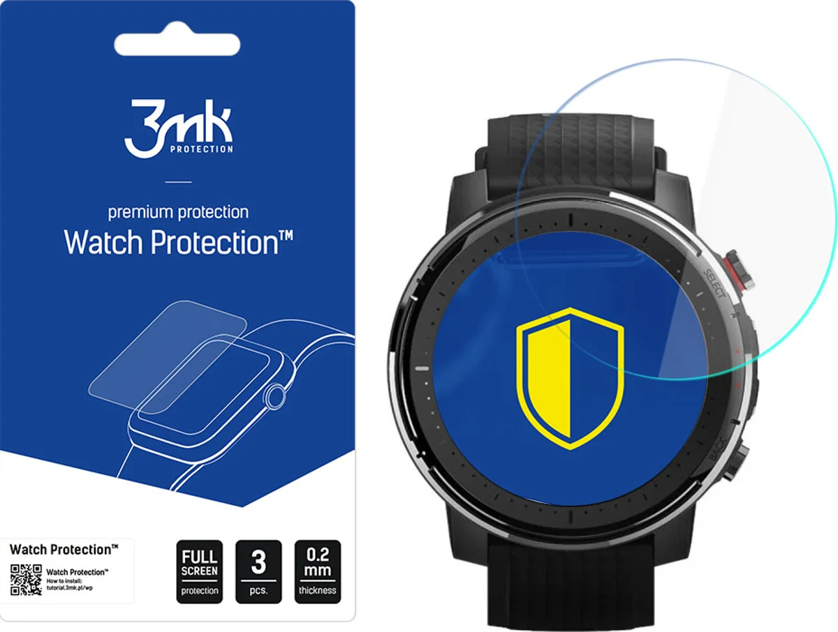 Zaštitno staklo 3MK FlexibleGlass Xiaomi Amazfit Stratos 3 