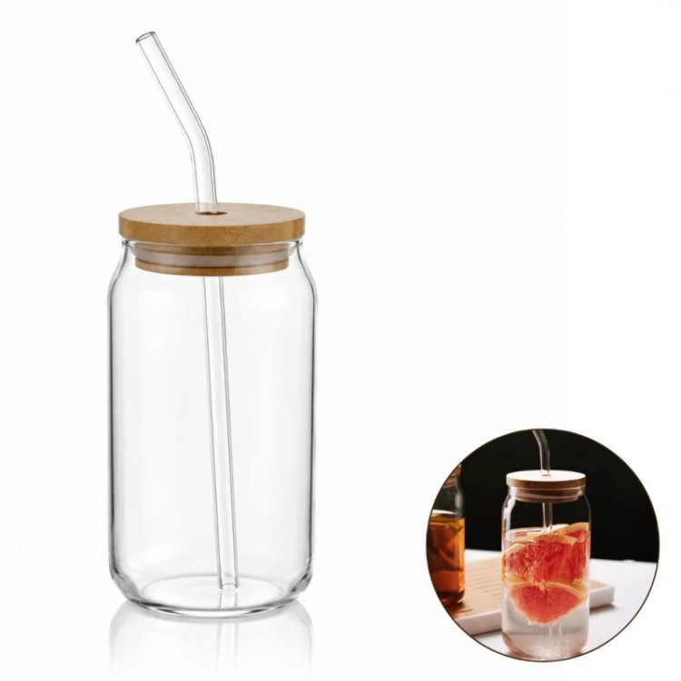 Šalica s poklopcem i slamkom - 350 ml