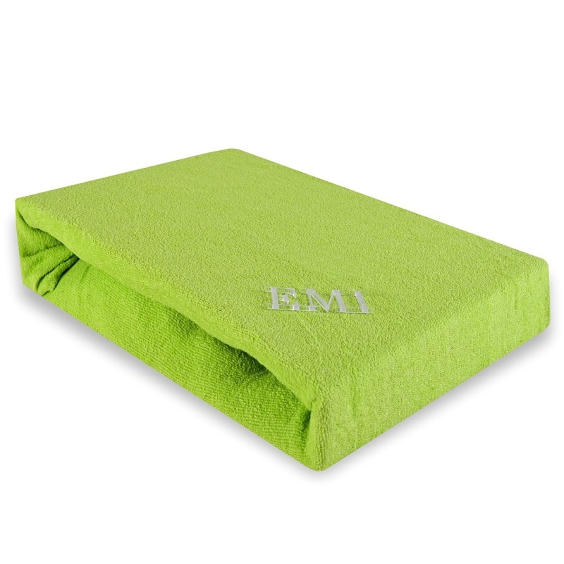 Plahta zelena frotir EMI, Cerada 180x200