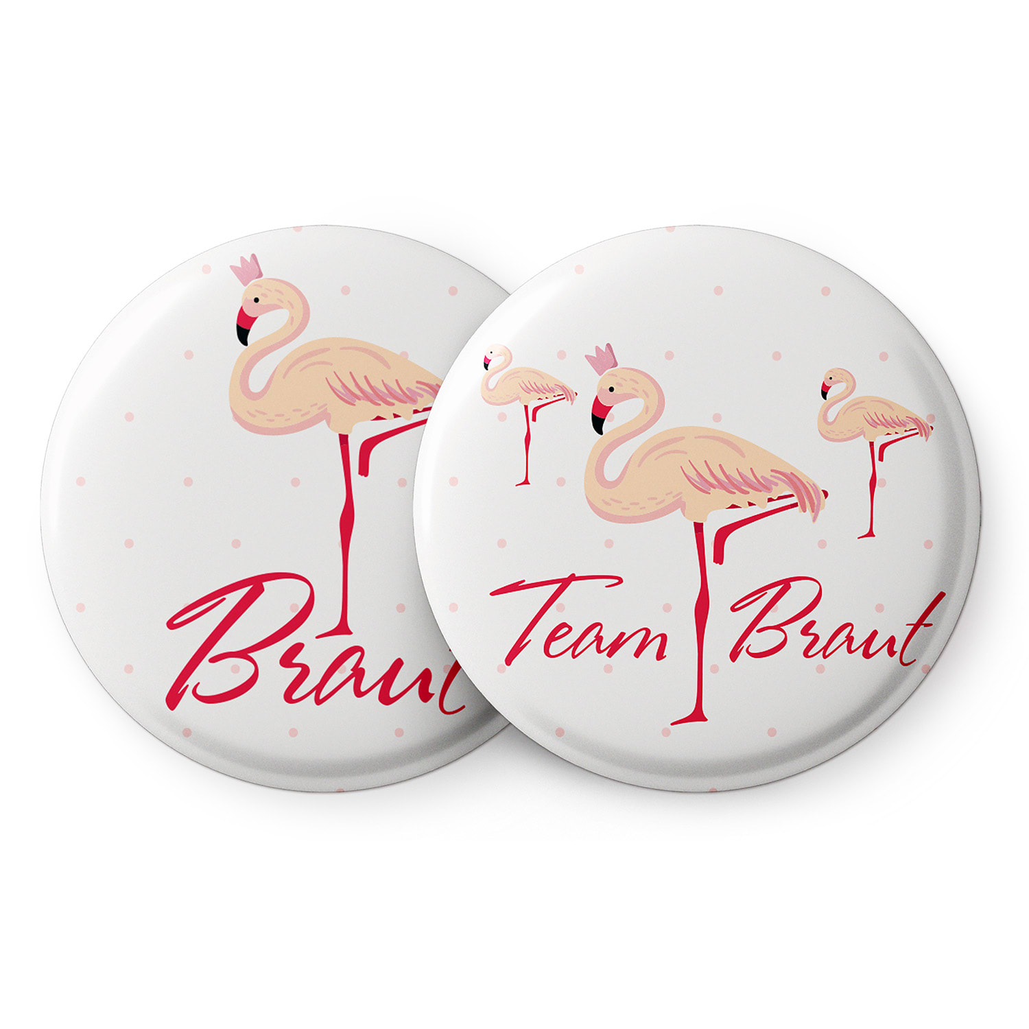 Spielehelden Značke Flamingo I Muški oproštaj od slobode 12 bedževa 5,6 cm ekstra velikih Poklon za muški oproštaj od slobode