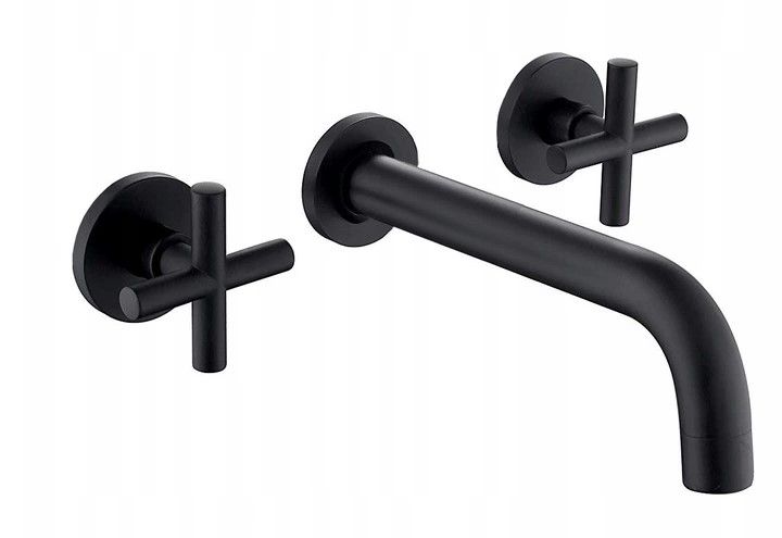 Slavina za umivaonik REA EXIT crni mat