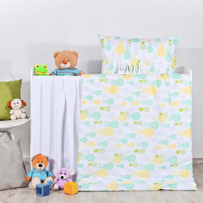Dječja pamučna posteljina Ananas EMI, Jastuk 70x90