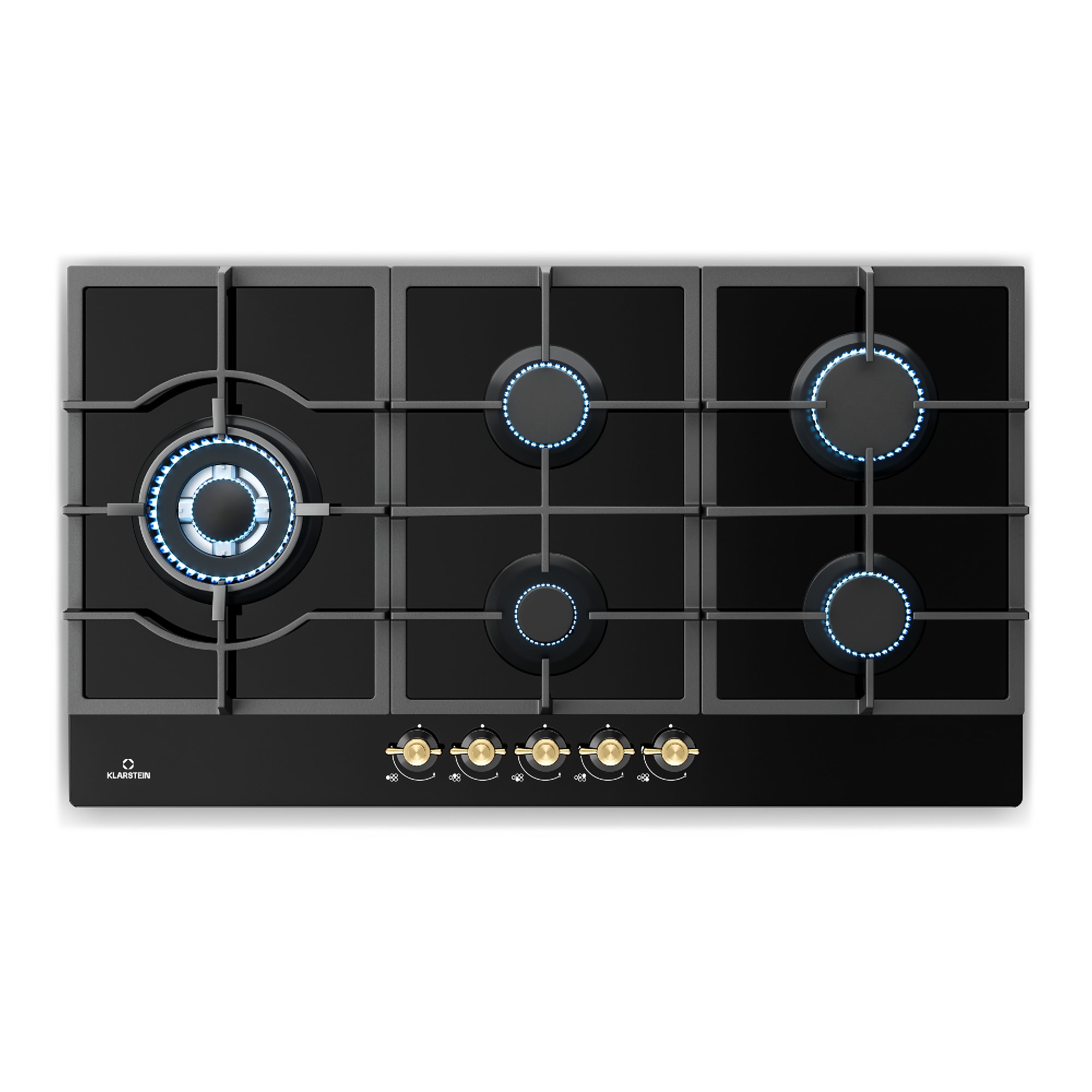 Klarstein Victoria Chef Edition, plinska ploča za kuhanje, 5 zona