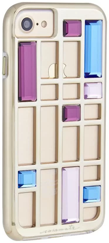 Maska CASE-MATE CAGED CRYSTAL FOR IPHONE 6/6S/7/8 GOLD (CM034700X)