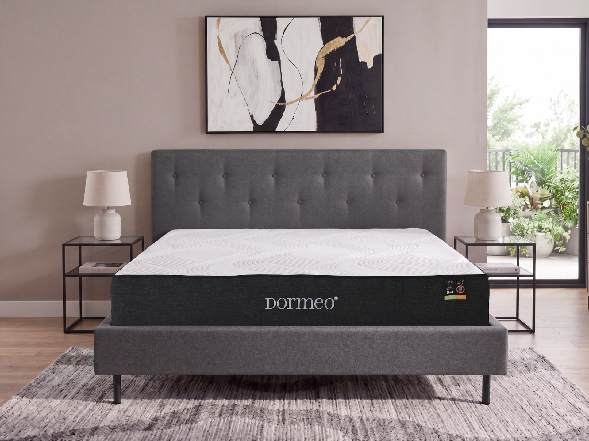 Madrac iMemory S+ Silver Deluxe Dormeo 27 cm 160x200 cm