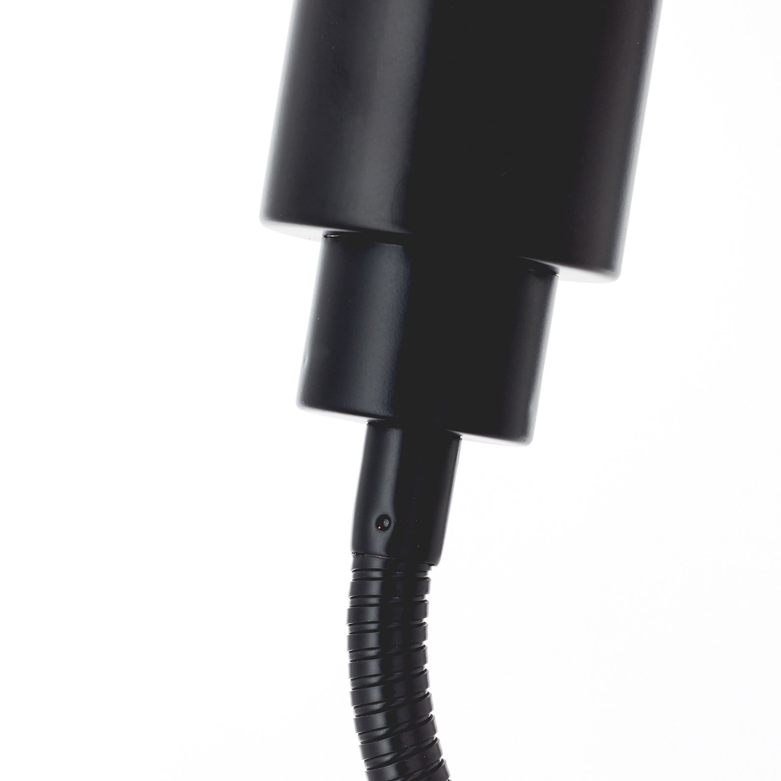 Stolna lampa Andres stezaljka, fleksibilni vrat, crna