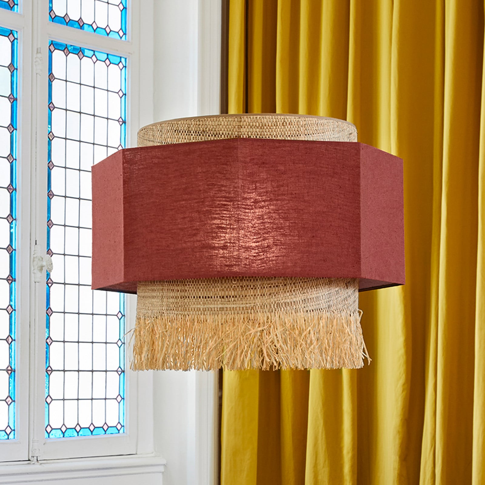MARKET SET Marrakech viseća lampa 60x46cm, masala