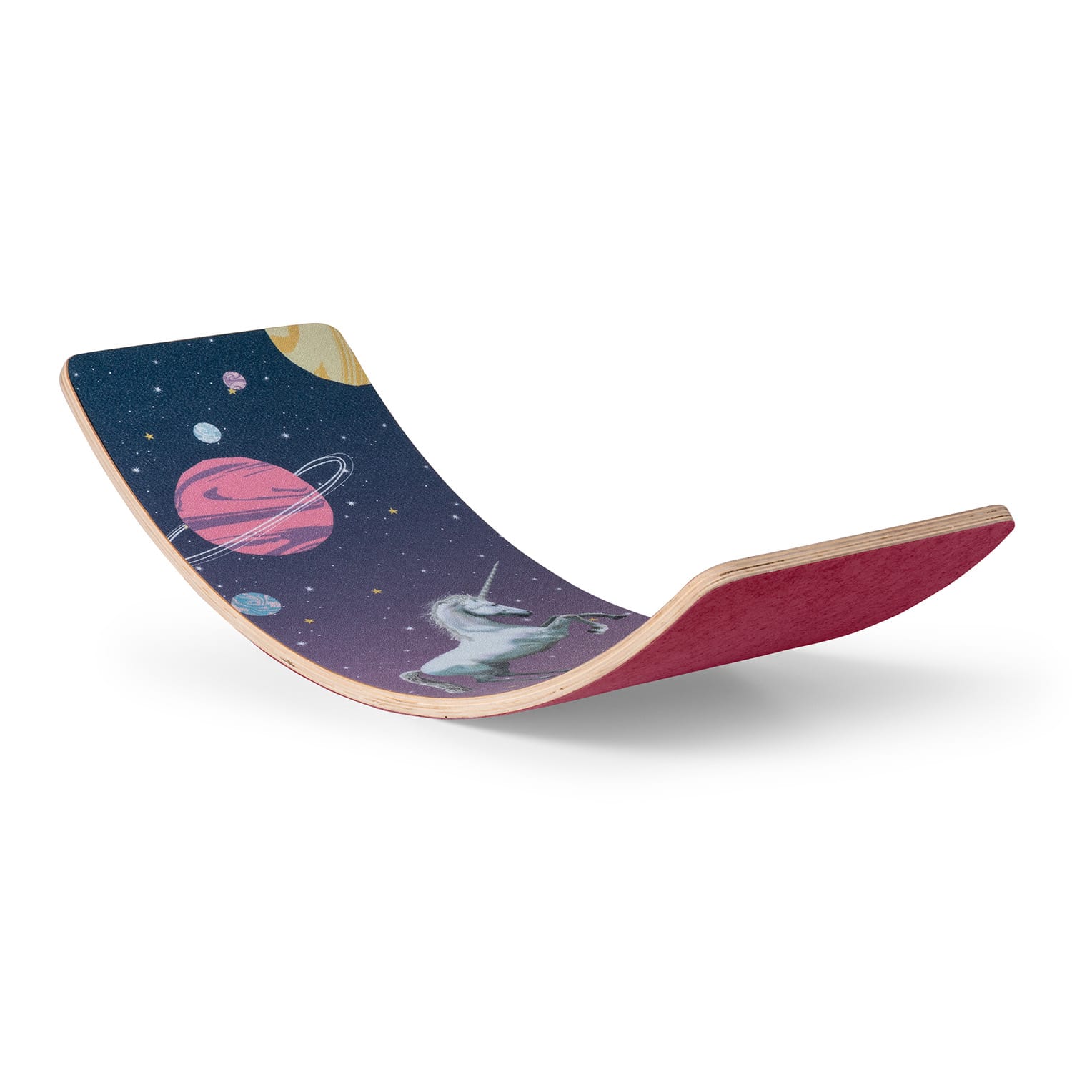 BoarderKING Daska za balansiranje za djecu od 3 godine protuklizna  površina od filca