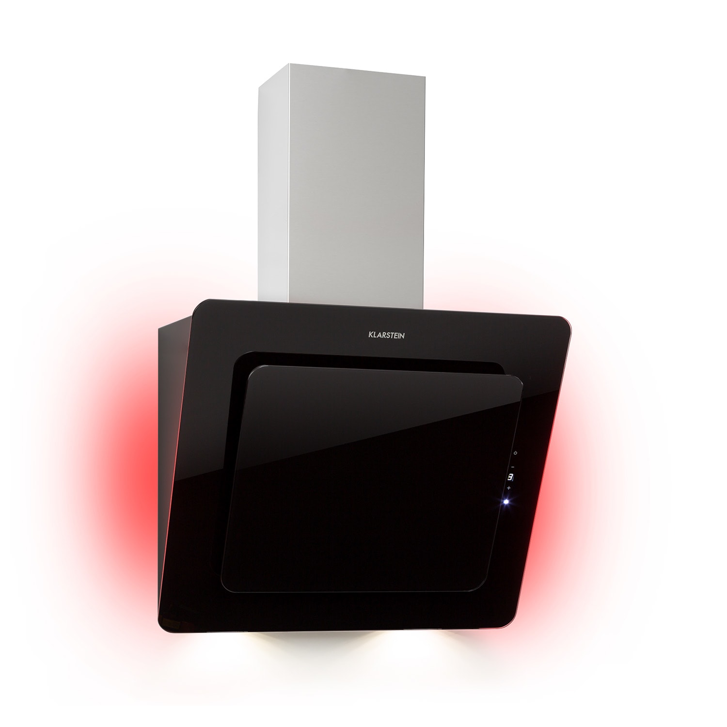 Klarstein Helena 60, kuhinjska napa, 595 m³/h, LED-zaslon, crna