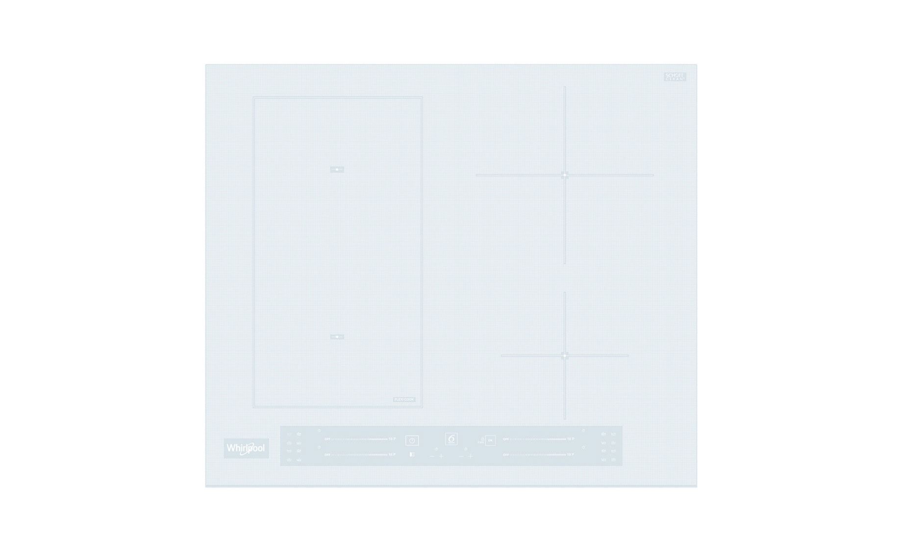 Whirlpool WL S5360 BF/W ugradbena ploča