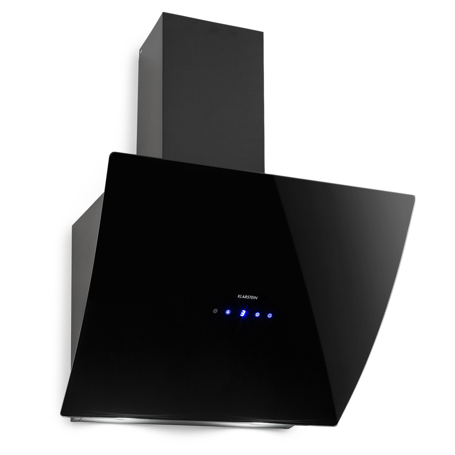 Klarstein Annabelle 60, napa, staklo, 595 m³/h, armatura na dodir, crna boja
