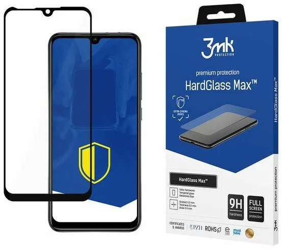 Zaštitno staklo 3MK Xiaomi Mi A3 / CC9e Black - 3mk HardGlass Max