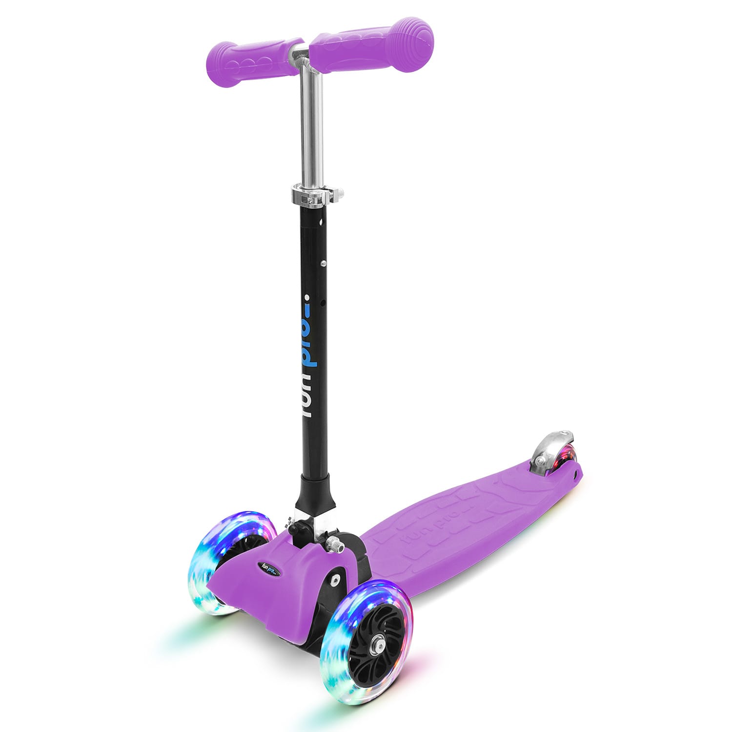 Fun pro ONE dječji skuter 3-6 godina LED sklopivi kotači do 50 kg podesiva visina