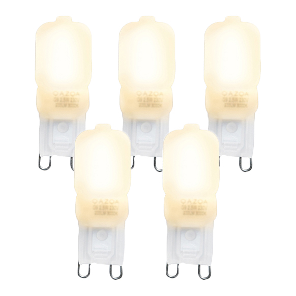 Set od 5 LED žarulja G9 CUTE PC 2W 200lm 2700K