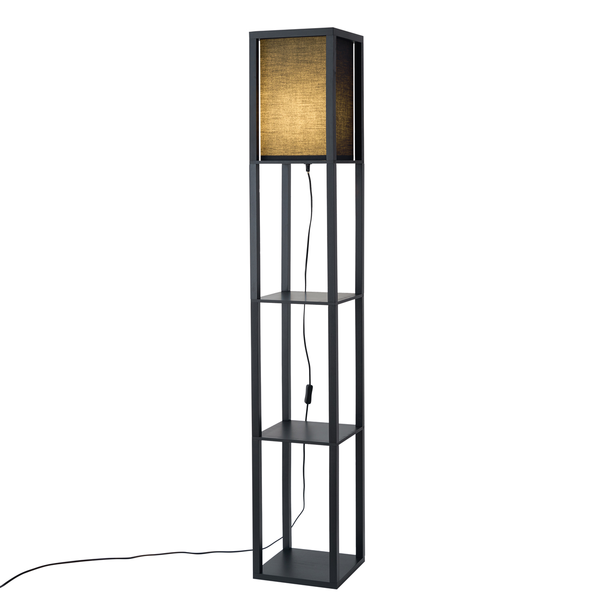 Moderna podna lampa crna - Stojan