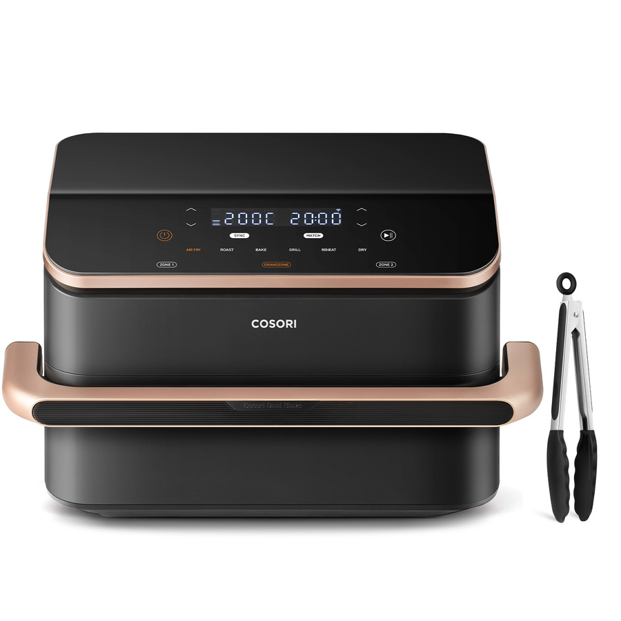 COSORI Dual Blaze TwinFry™, friteza na vrući zrak od 10 l, tamnosiva