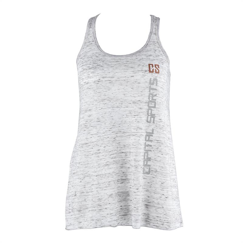 Capital Sports majica za žene, mramor bijela, veličina XL