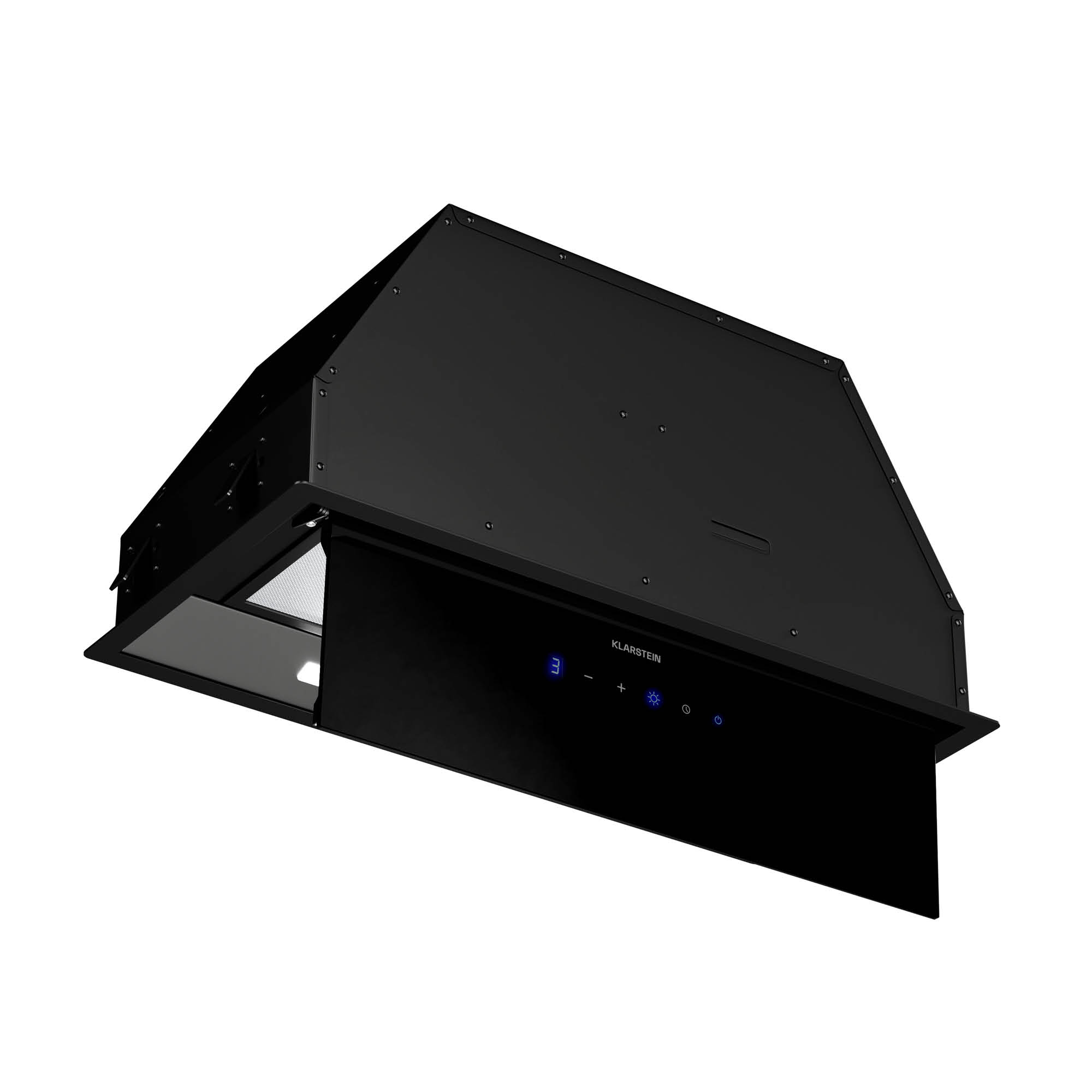Klarstein Napa za ventilaciju, upravljanje dodirom, ekstrakcija/recirkulacija, EEK A+, 3 razine, LED, tihi